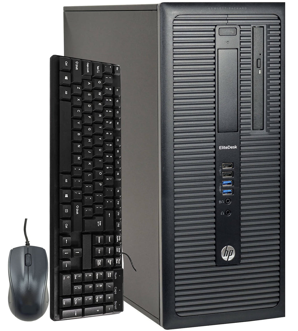 HP EliteDesk 800 G1 Tower Computer Desktop PC Intel Core i7 3.4GHz Processor 16GB Ram 512GB M.2 SSD WiFi & Bluetooth HDMI Nvidia GeForce GT 1030 DDR5 2GB Windows 10 Pro (Renewed)