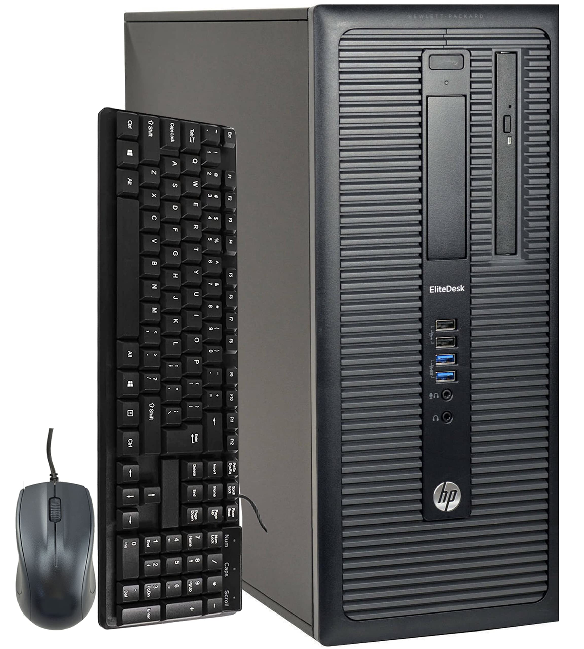 HP EliteDesk 800 G1 Tower Computer Desktop PC Intel Core i7 3.4GHz Processor 16GB Ram 512GB M.2 SSD WiFi & Bluetooth HDMI Nvidia GeForce GT 1030 DDR5 2GB Windows 10 Pro (Renewed)